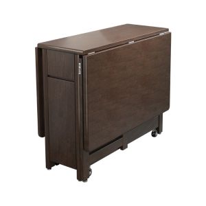 Walnut Solid Wood Foldable Dining Table Household Small Apartment Multi-Functional Modern Minimalist Storage Movable Office Multi-Purpose