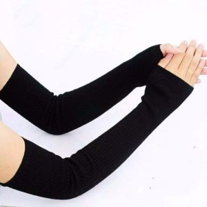 Deanbarry | Thickened Warm Arm Warmers Wool Knitted Fake Sleeves