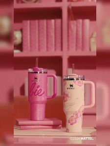 Stanley x Barbie 2024 Collection Quencher H2.0 FlowState 40oz Insulated Stainless Steel Tumbler 40oz