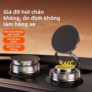 HONGLIN | Đế Kẹp Điện Thoại Ô Tô Hút Chân Không Từ Tính
