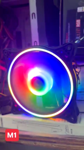 Quạt Tản Nhiệt Fan Case Coolmoon M1Led RGB - Không Cần Hub