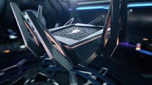 ROUTER (เราเตอร์) ASUS ROG AIMESH (GT-AX11000) TRI BAND AX11000 ULTIMATE AX MESH WI-FI GAMING ROUTER WIFI6