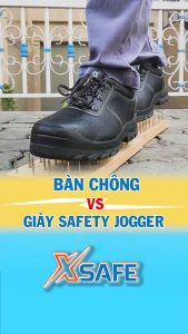 [HỎA TỐC] Giày bảo hộ lao động Jogger Bestrun S3 giày công trình cổ thấp da bò thật chống nước chống trơn trượt chống đinh chống tĩnh điện