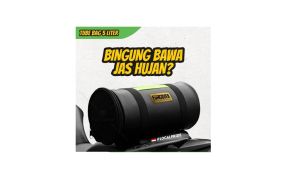 Tabung Tas Jas Hujan Box Jok Tank Tube Bag Bagasi Motor