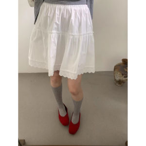 Váy Ngắn Chữ a Ren Xếp Ly Ngọt Ngào Váy Ngắn Mùa Hè Cho Bé Gái Váy Ngắn Xếp Ly Ren Ngọt Ngào Cho Bé Gái