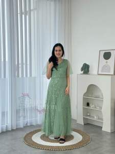 Dress party terbaru / Dress zamora / pakaian wanita model dress / dress wanita premium / dress party / gaun pesta (GOOD QUALITY)