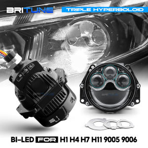 25000LM 3 Inch Bi LED Lens Projector H7 H4 9005 9006 Headlight Hyperboloid For Hella 3R G5 LED Light Spotlight Car Accessories
