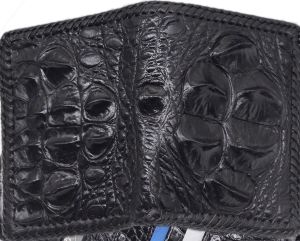 [FREESHIPMAX] Ví Da Nam Đứng Gù Cá Sấu 2 Mặt Bóp Nam Da Thời Trang Songhan Leather Songhan Leather