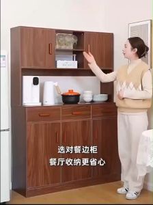 ตู้เก็บของ ตู้ไม้โชว์ ตู้กระจก ตู้อเนกประสงค์ ตู้สูงประหยัดพื้นที่ กระจกไม่เเตกง่าย สไตล์นอดิก นิมิมอลสูง เข้ากับทุกมุมบ้าน