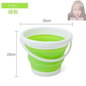 Foldable Portable Water Bucket Large Capacity for Car Wash Fishing Outdoor Use Home Storage Tool with Lid Small Plastic Bucket