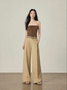 JUEQIDEXIAOGEZI | Design Flattering Wide Leg Summer Trousers