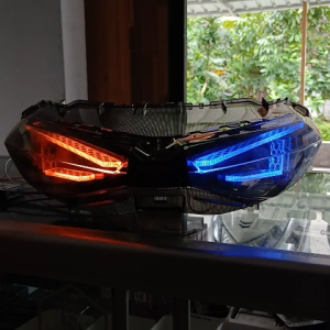 Stoplamp Slimframe RGB Fullset Nmax New Plug and Play Full Socket