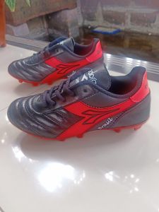 SEPATU BOLA ANAK KULIT + sol dijahit muter SIZE 33 34 35 36 37 38