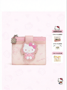 TOUTOU | HelloKitty Sanrio Licensed Childrens Combo Wallet