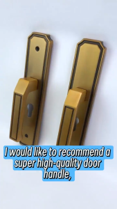 Myzone aluminum alloy door lock mute door knob door lock set european style door bedroom lock