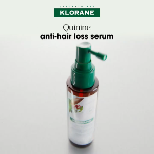 【BUNDLE OF 3】Klorane Hair Strengthening Serum -& - Reduces Hair Thinning by 67%* - 100ml