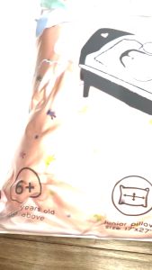 IFLIN BABY (6 ขวบ Junior รุ่น Junior) หมอนหนุนพร้อมปลอกหมอนใยไผ่