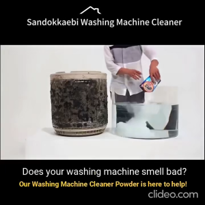 [SG Stocks] Sandokkaebi Washing Machine Cleaner Powerful Deep Clean for Front Top Load Machines