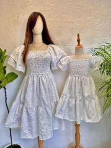 Billie Mother and Daughter Matching Twinning Set Premium Cotton Eyelet