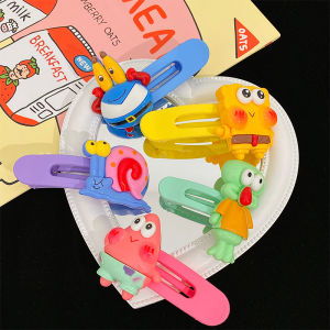 (8cm) Kẹp tóc hoạt hình SpongeBob Patrick Star cỡ lớn dành cho nữ Kẹp mỏ vịt ngọt ngào Thời trang gái Kẹp tóc