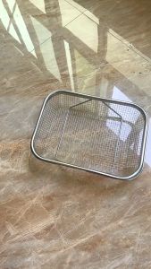 Borong365 Stainless Steel Extendable Basin Drainer Bakul Cuci Sayur Vegetable Fruit Strainer Basket Retractable Colander