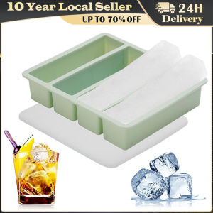 4Grids Silicone Ice Cube Molds Spherical Ice Molds Reusable Whiskey Ice Cube Molds Cocktail Freezer DIY Homemade Barware