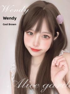 alice garden | Long Straight Wig for Round Face and Natural Look