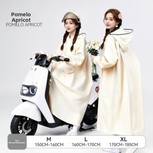 RAINCATO | Heavy Rain Protection Electric Scooter Raincoat Long