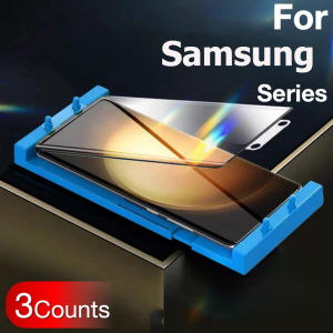 3Pcs For Samsung Galaxy S25 S24 S23 S22 S21 S20 Note 20 Ultra S25+ S24+ S23+ S22+ Screen Protector With Kit Not Tempered Glass