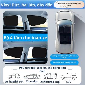 Rèm che nắng TOKUSET ô tô cách nhiệt bảo vệ riêng tư cho cửa sổ bên trong xe