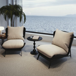 Wenqing Home | Ghế Sofa Đơn Thiết Kế Cổ Điển Sang Trọng Thư Giãn
