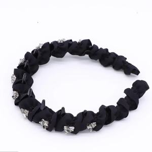 Gusri High-End Sensation Sparkling Diamond Anti-Slip Hairband Comb Womens Dance Skirt Hair Accessories Elegant Headband