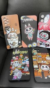 CASE REALME 5 5i 5 PRO 6 6PRO 7 7 PRO 7i C17 8 4G 5G 8 PRO 8i 9 4G 9 PRO PLUS 10 4G 11 4G 12 12 PLUS 12 PRO 5G 12 PRO PLUS X K30 XT FULL BLACK MOTIF LABUBU - BDC
