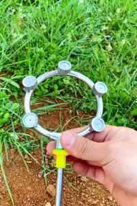 หัวพ่นยาไฟฟ้า อุปกรณ์เสริมหัวฉีดการเกษตร แรงดันสูง สแตนเลสรอบหัวฉีด เครื่องพ่นสารเคมี หัวฉีดสเปรย์