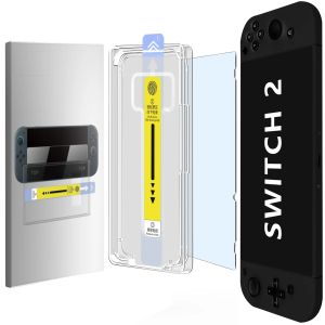 For Nintendo Switch2 Tempered Glass Screen Protector With Alignment Kit9H Hardness Bubble FreeAnti-Scratch No dust 8inch 2025