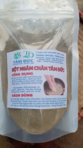 bột ngâm chân Tâm Đức gói 100g gồm 8 vị thảo mộc