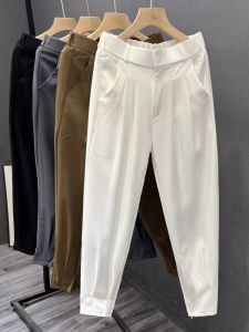 Quần Dài Nam Mùa Hè Ống Đứng Co Giãn Bằng Lụa Băng Rộng Rãi Thoải Mái Phong Cách Thường Ngày Quần Dài Nam