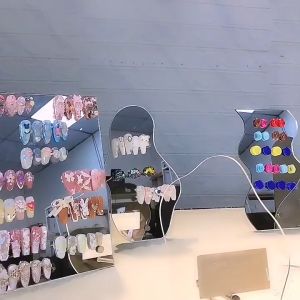 STAND DISPLAY KUKU PALSU / GELPOLISH / AKRILIK / FRAME / NAIL ART / GELPOLISH