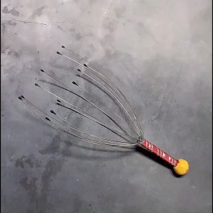 Head Neck Scalp  Massage Octopus Threaded Massage Release Relax Tool   For Head  Body Stress  Head Scratcher Random