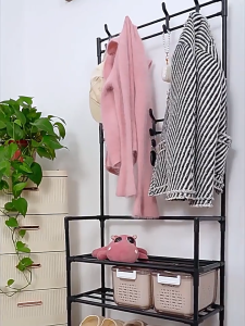 CLEAN STORE Multifunctional Shoe Storage System - With Coat Hooks & Shelves | Heavy-Duty Space-Saving Design