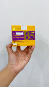 Kem Face B5 Hatagold Cosmetics Màu Tím 10g - Kem Hatagold B5 Hỗ Trợ Giảm Nám Tàn Nhang Chính Hãng - Ann Unit