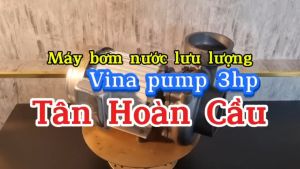 [HCM] MÁY BƠM NƯỚC CÁNH TÁT VINA PUMP 3HP (HỌNG 114/114) - VN2200