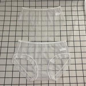 กางเกงชั้นในผ้าไหมน้ำแข็งบางเฉียบเซ็กซี่สำหรับผู้หญิง กางเกงชั้นในแบบไร้ตะเข็บ ทรงสามเหลี่ยม ระบายอากาศได้ดี แห้งเร็ว ใส่สบาย