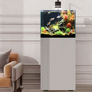 FishBaby | Compact Ultra-clear Glass Aquarium with Undergravel Filtration System