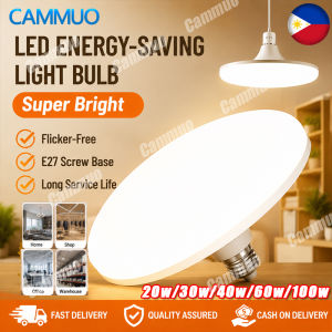 (Local Seller) Ultra Bright LED Bulb E27 Energy-saving Bulb 220V High Brightness Mosquito UFO LED Lamp 20W/30W/40W/60W/100W Lighting For Home Kitchen Room Cammuo