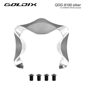 Aero Chainring Cover for Shimano R9200 R8100 R7100 R7000 Ultralight Single Chainring Aerodynamic Cover Crank Arm Aero Cover