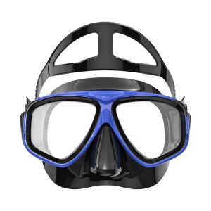Myopia Diving Mask Snorkel Tube Set With Optical Nearsighted Short-Sighted PC Lenses Swimming Googles