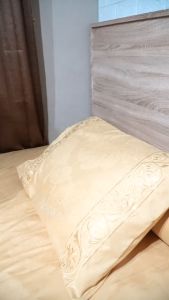 Sprei Homemade Emboss Bordir Ukuran 160x200 King Tinggi 30 Seprai Polos Premium