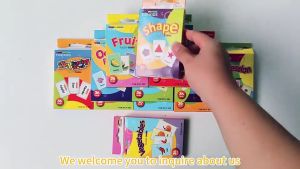 36 Flash Card Cognition Teaching Aids Learning Match English Cards for Children Educational Toys