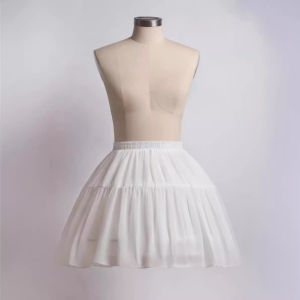 Váy Lót Lolita Siêu Bồng Bềnh Nhiều Lớp Chất Liệu Organza Ngắn Kiểu Tutu Phụ Kiện Cưới Cổ Điển Chất Liệu Polyester